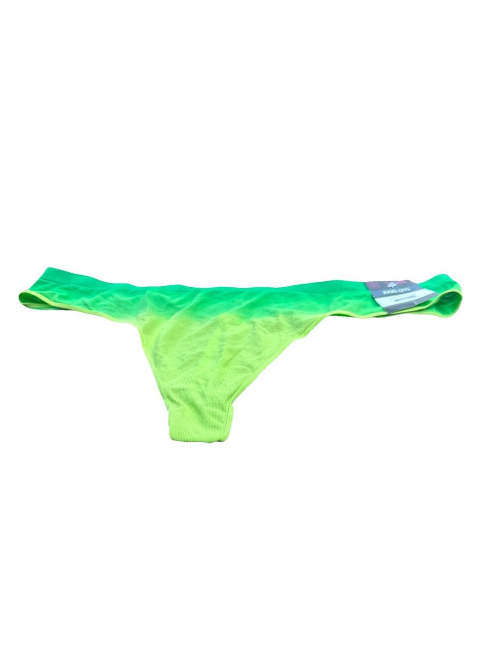 No Boundaries Women's Seamless Thong Green ombre New XXL (21)